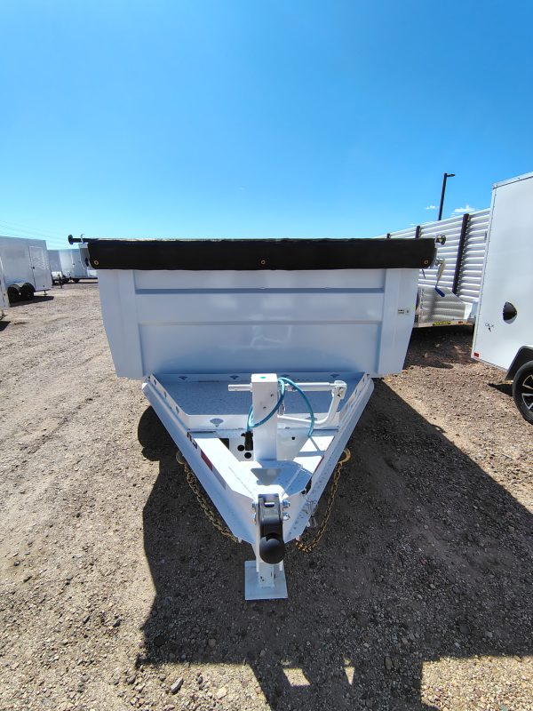 16x83 Tandem Axle, 15,400 GVWR, Low Pro Dump, 36" Sides, 14 Ply Tires