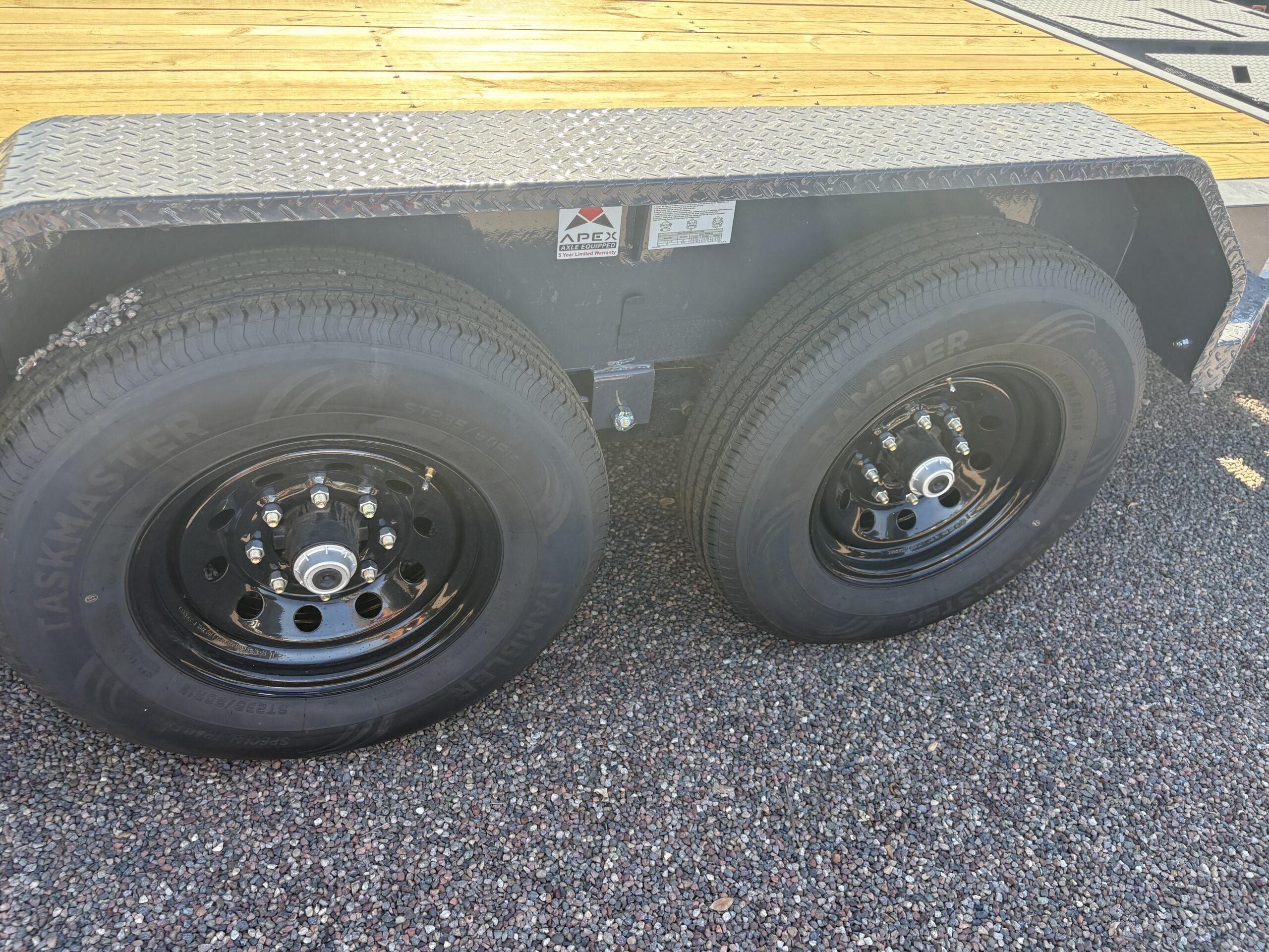 22x83 IronBull, Tandem Axle, 14K GVWR, Rampage Ramps, Winch Plate - Image 3