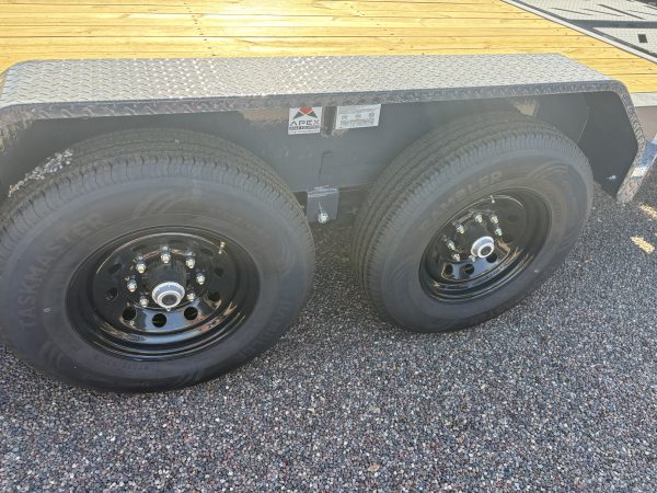 22x83 IronBull, Tandem Axle, 14K GVWR, Rampage Ramps, Winch Plate