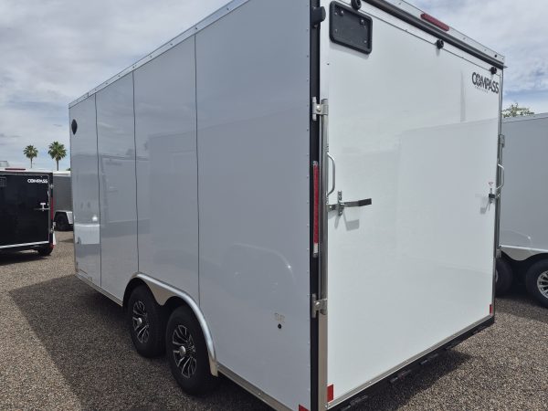 16x8.5 Jasper SE Car Hauler, 10K GVWR, Ramp Door, 6" Additional Height
