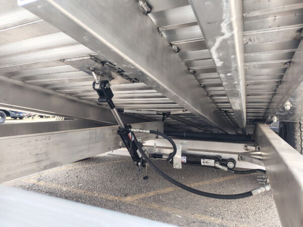 18x82 All Aluminum, 10K GVWR, Heavy Tandem Axle, XL Tilt w/ Cargo Box (8218H-XL-TILT-TA-EL-RTD-CB)