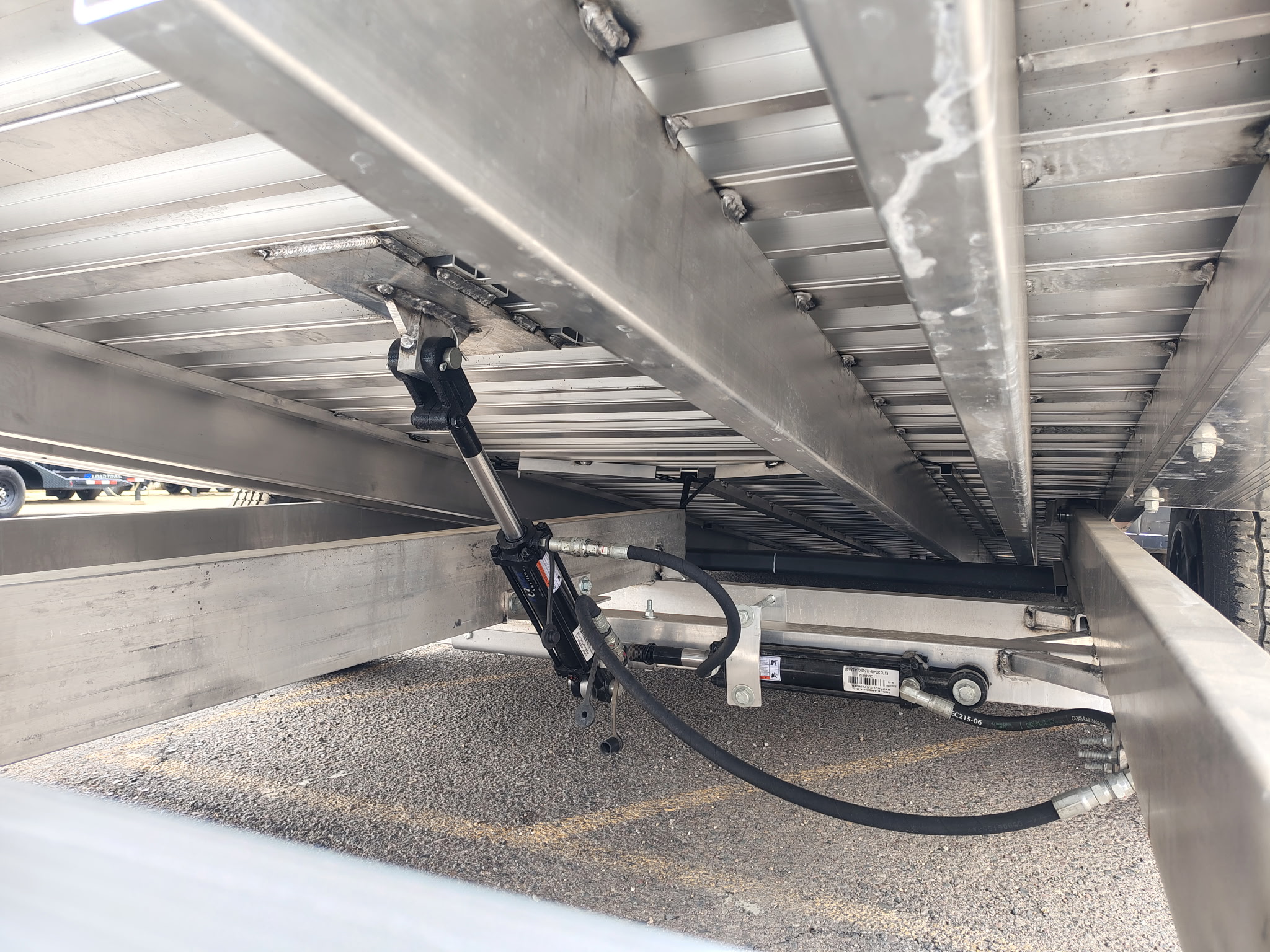 18x82 All Aluminum, 10K GVWR, Heavy Tandem Axle, XL Tilt w/ Cargo Box (8218H-XL-TILT-TA-EL-RTD-CB) - Image 12