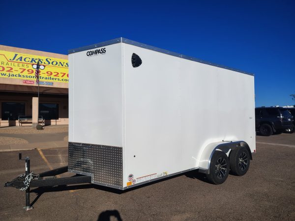 14x7 Indigo DLX, 7K GVWR, Ramp Door