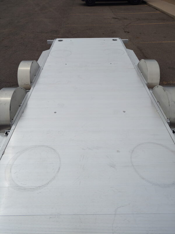 18x82 All Aluminum, 10K GVWR, Heavy Tandem Axle, XL Tilt w/ Cargo Box (8218H-XL-TILT-TA-EL-RTD-CB)