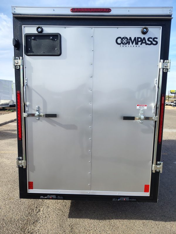 10x5 Indigo DLX, 3K GVWR, Ramp Door, 6" Additional Height, Side Door