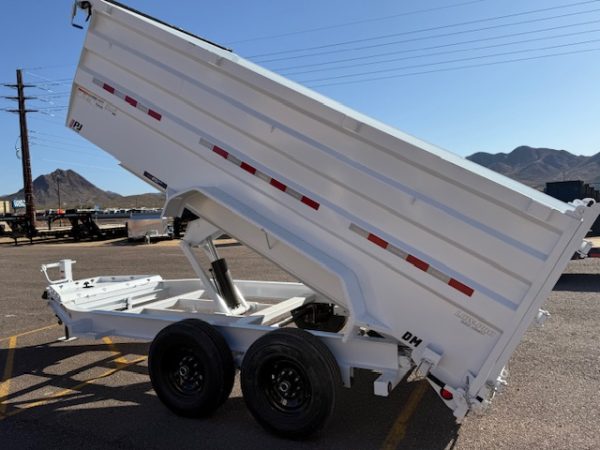 14x83 Tandem Axle, 15,400 GVWR, Low Pro High Side Dump, 48" Sides, 14 Ply Tires