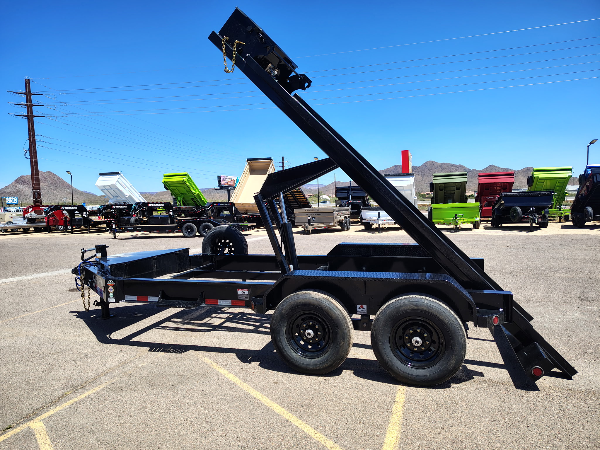 16x83 Ironbull Tandem Axle, Roll Off Chassis, 15K GVWR - Image 4