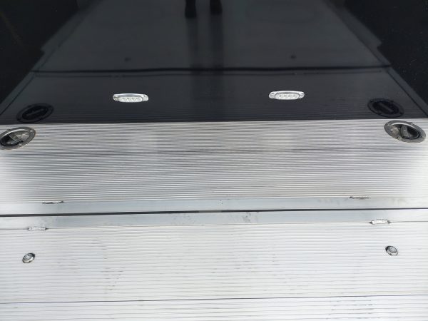 18x82 All Aluminum, 10K GVWR, Heavy Tandem Axle, XL Tilt w/ Cargo Box (8218H-XL-TILT-TA-EL-RTD-CB)