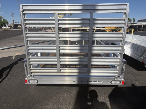 10X6 ALUMINUM UTILITY, 3K GVWR, Ramp Gate