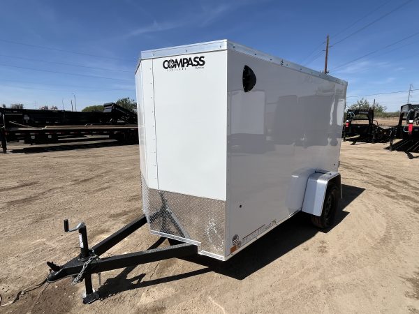 10x5 Indigo DLX, 3K GVWR, Ramp Door