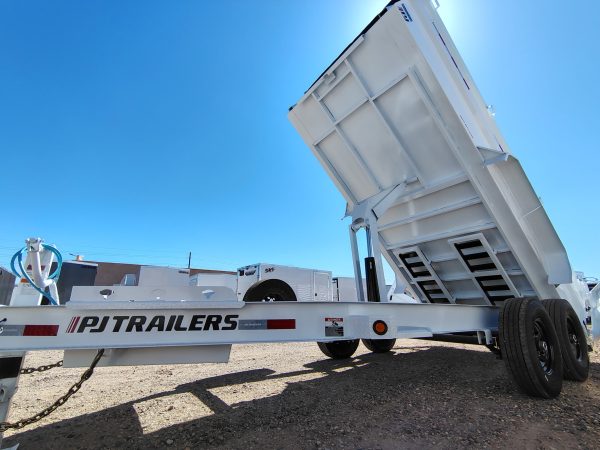 16x83 Tandem Axle, 15,400 GVWR, Low Pro Dump, 36" Sides, 14 Ply Tires