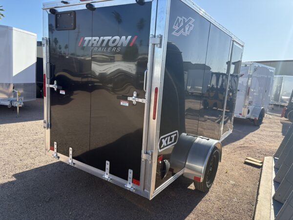 12x6 All Aluminum NXT Enclosed, 3K GVWR, Limited Edition, Ramp Door