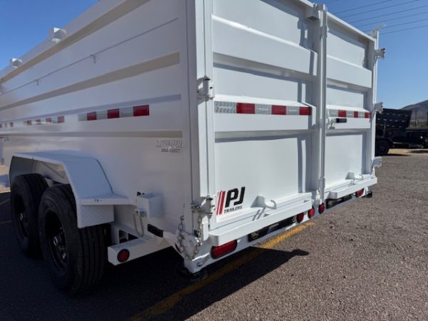 14x83 Tandem Axle, 15,400 GVWR, Low Pro High Side Dump, 48" Sides, 14 Ply Tires
