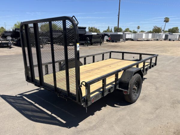 12x72 Single Axle, 3K GVWR, Channel Utility