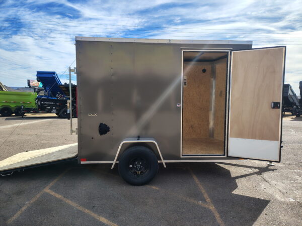 10x6 Indigo DLX, 3K GVWR, Ramp Door