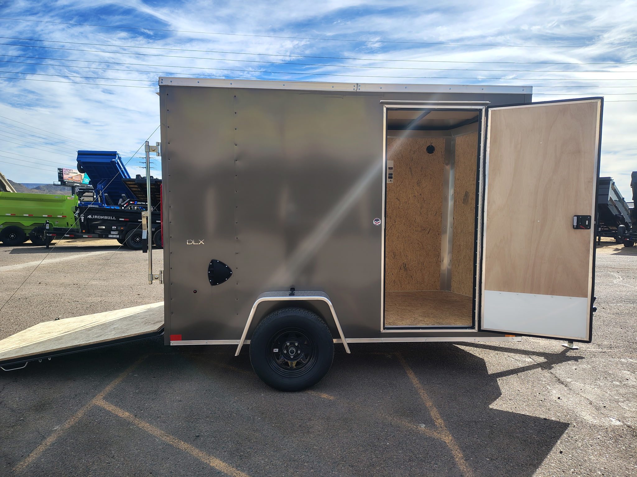 10x6 Indigo DLX, 3K GVWR, Ramp Door - Image 6