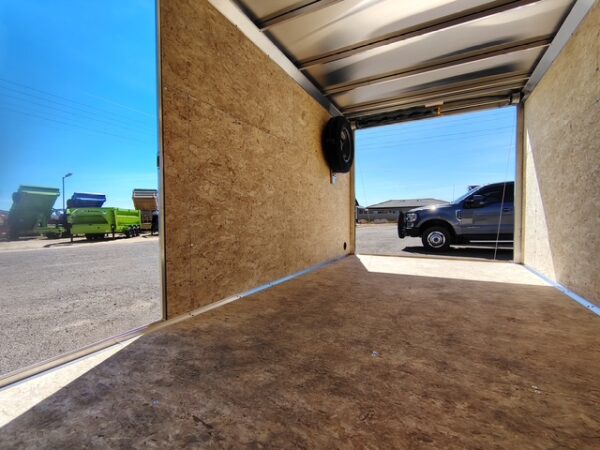 14x7 All Aluminum XLTP Enclosed, 7K GVWR, Limited Edition, Ramp Door