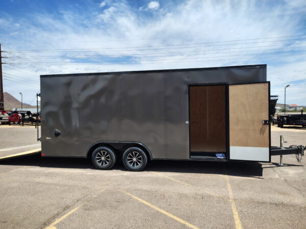 20x8.5 Indigo DLX, 7K GVWR,Ramp Door