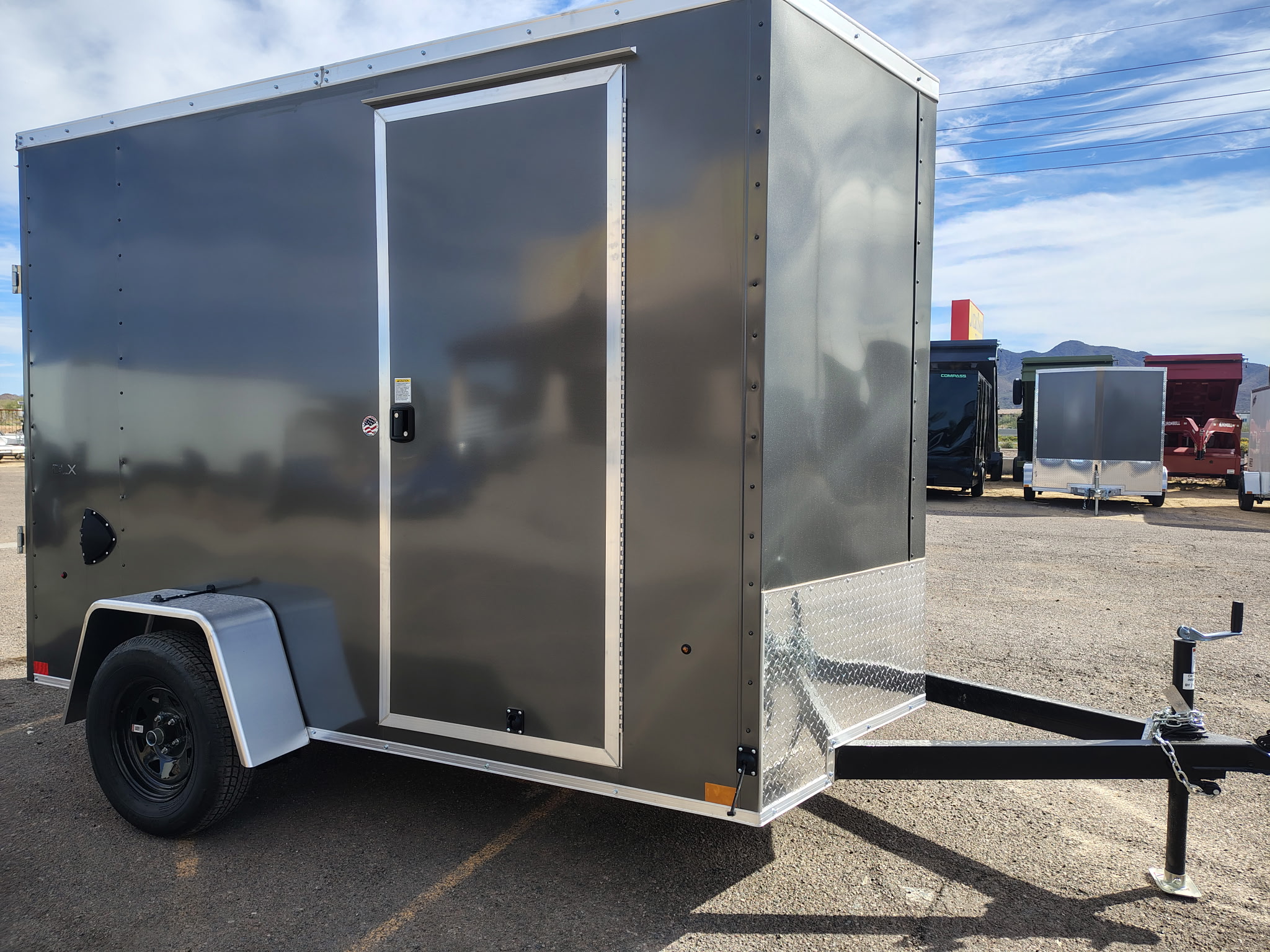10x6 Indigo DLX, 3K GVWR, Ramp Door - Image 4