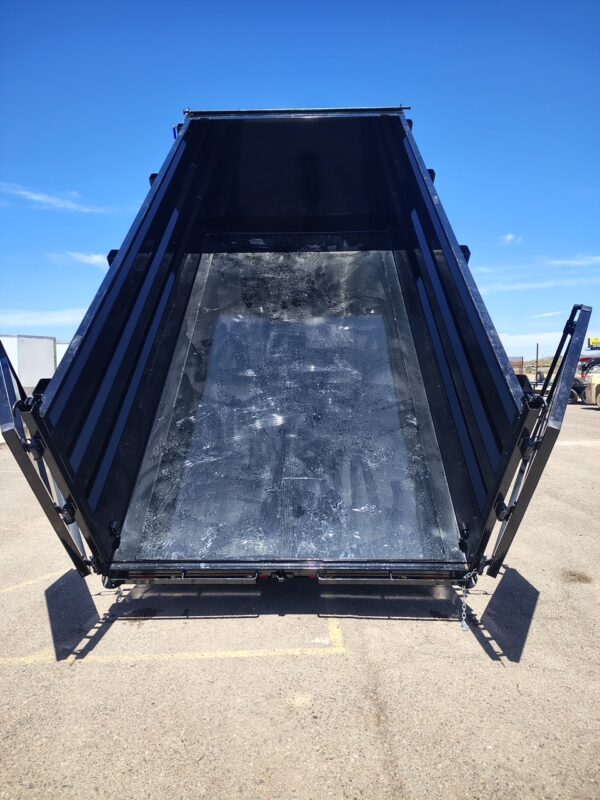 12x83 Tandem Axle, 15,400 GVWR, Low Pro Dump, 48" Sides, 14 Ply Tires