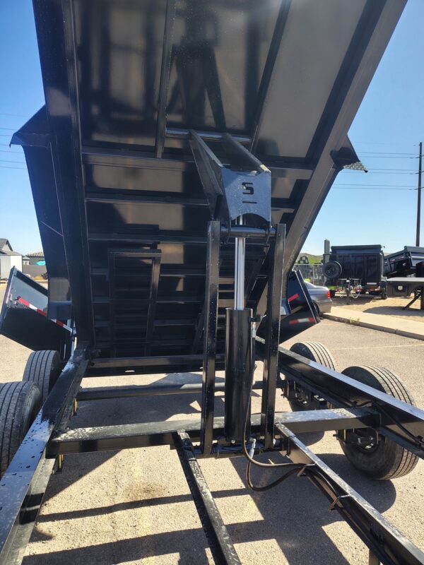14x83 Tandem Axle, 15,400 GVWR, Low Pro Dump, 36" Sides, 14 Ply Tires