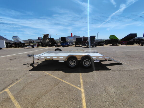 14x80 All Aluminum, 8.5K GVWR, Tandem Axle, Ramps (8014TA-EL-R-RTD)