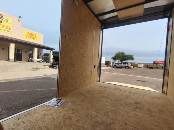 10x6 Indigo DLX, 3K GVWR, Ramp Door