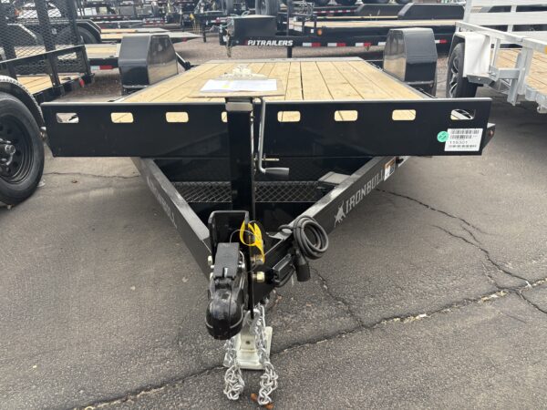 12x80 IronBull, Single Axle, 7K GVWR, Tilt