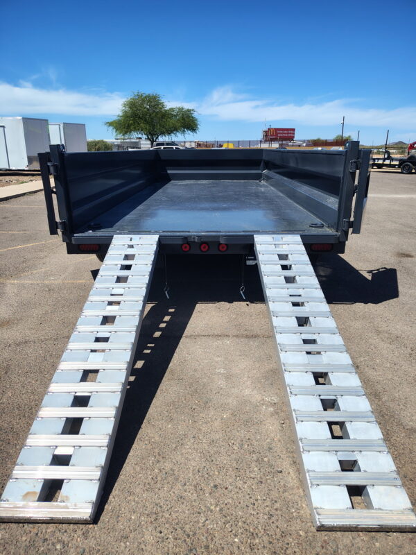 16x83 Ironbull Tandem Axle Dump, 15K GVWR, 24" Sides