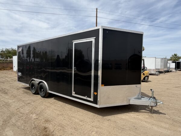 20x8.5 All Aluminum XLT-P Car Hauler, 10K GVWR, Side Door, Ramp Door