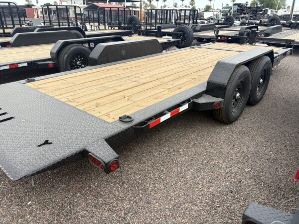 20x83 IronBull Tandem Axle, 14K GVWR, Low-Pro Gravity Tilt