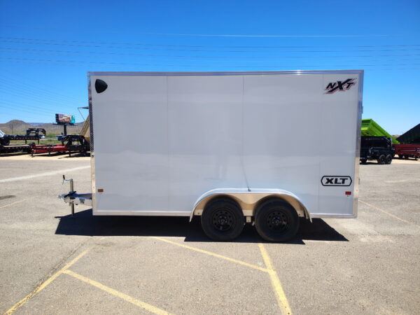 14x7 All Aluminum XLTP Enclosed, 7K GVWR, Limited Edition, 82" Interior Height, Ramp Door