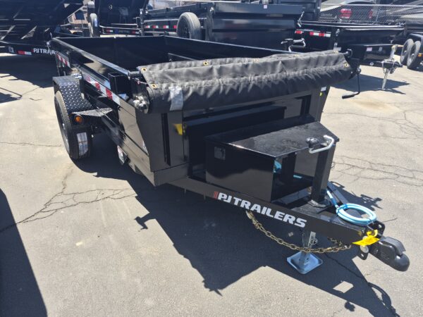 10x60 Utility Dump, Single Axle, 5K GVWR