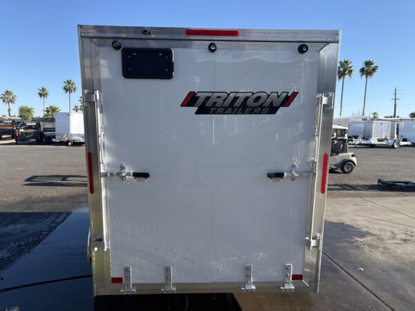 10x6 All Aluminum XLT-P Enclosed, 3K GVWR, 72" Side Door, Ramp Door