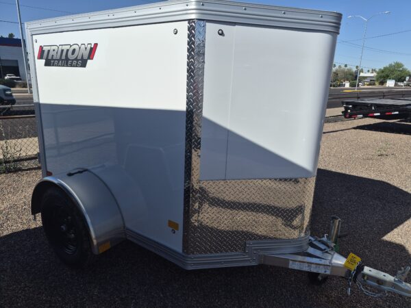 6x4 All Aluminum, NXT Enclosed, 2K GVWR, Swing Door