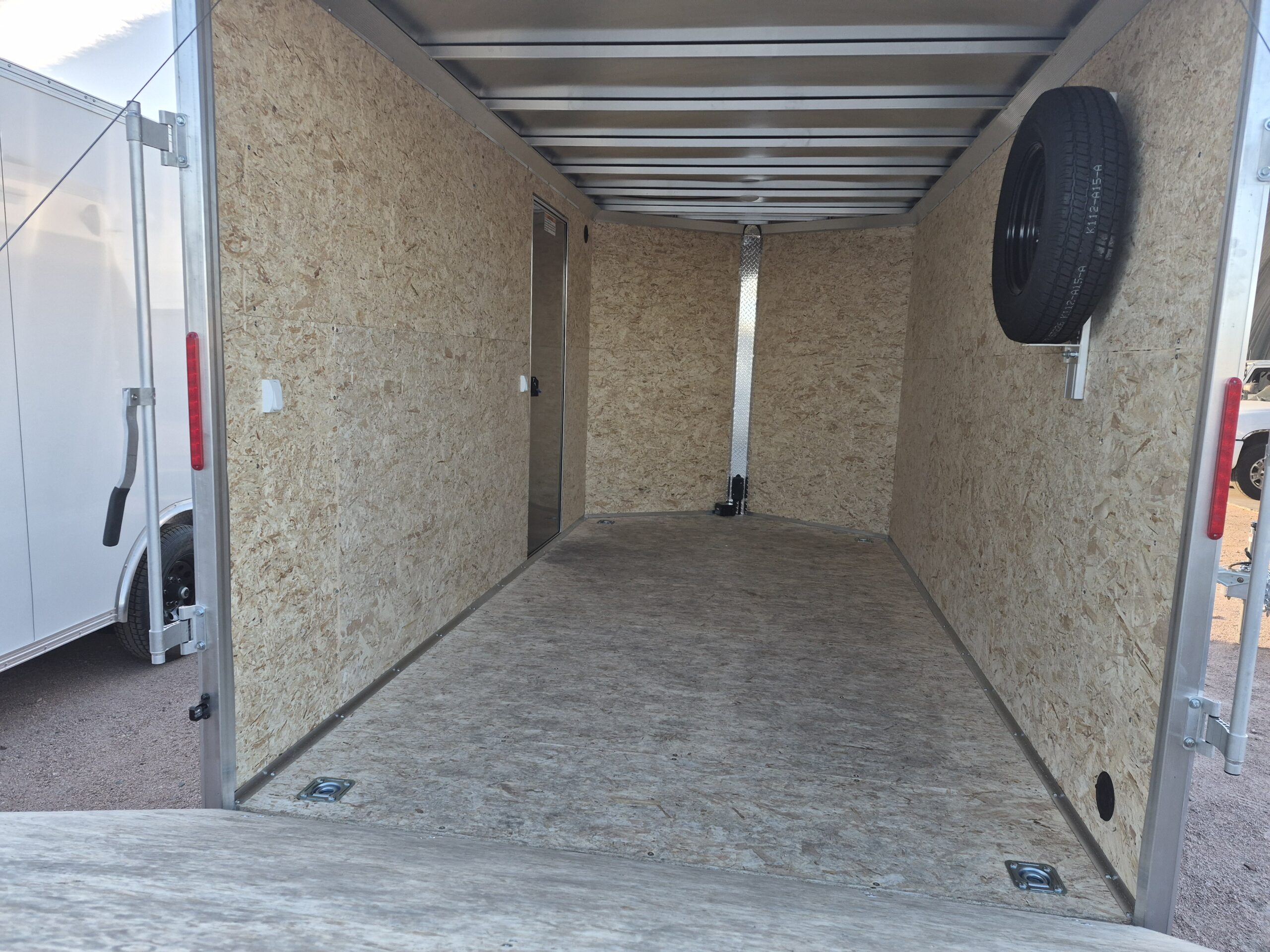 14x7.4 All Aluminum NXT Car Hauler, 7K GVWR, Side Door, Ramp Door - Image 5