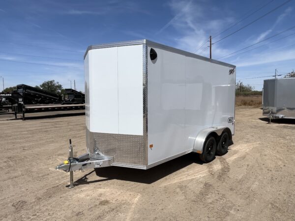 14x7 All Aluminum, XLTP2 Enclosed, 7K GVWR, Side Door, Ramp Door