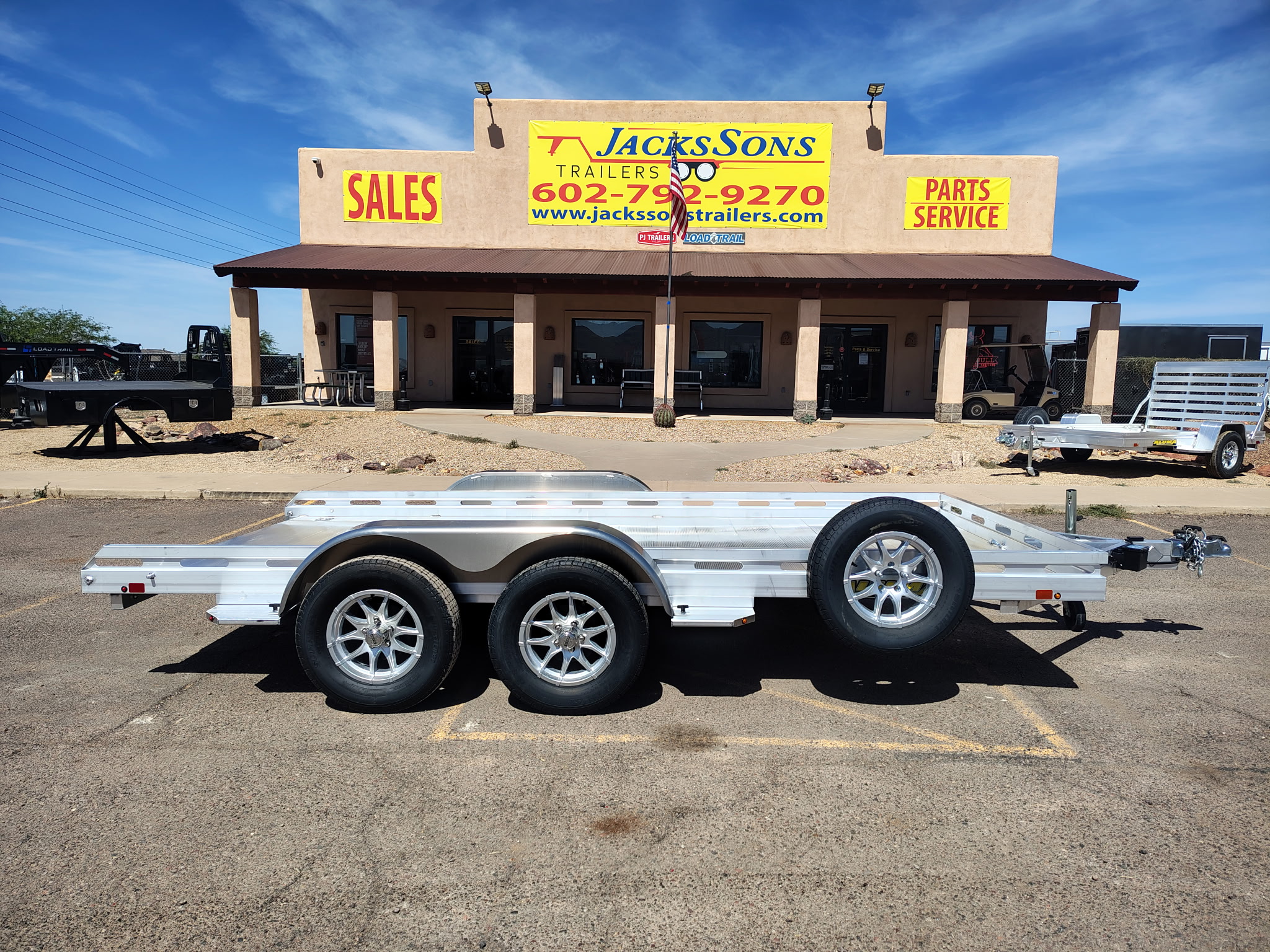 14x80 All Aluminum, 8.5K GVWR, Tandem Axle, Ramps (8014TA-EL-R-RTD) - Image 10