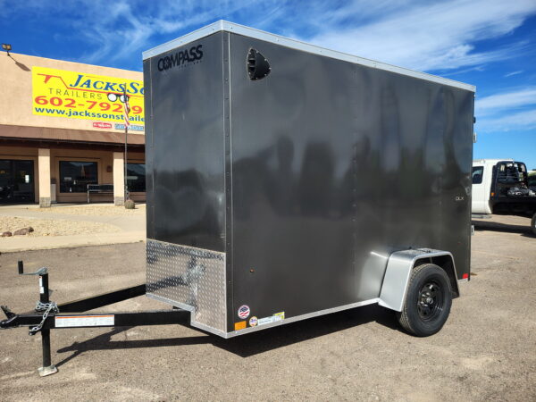 10x6 Indigo DLX, 3K GVWR, Ramp Door