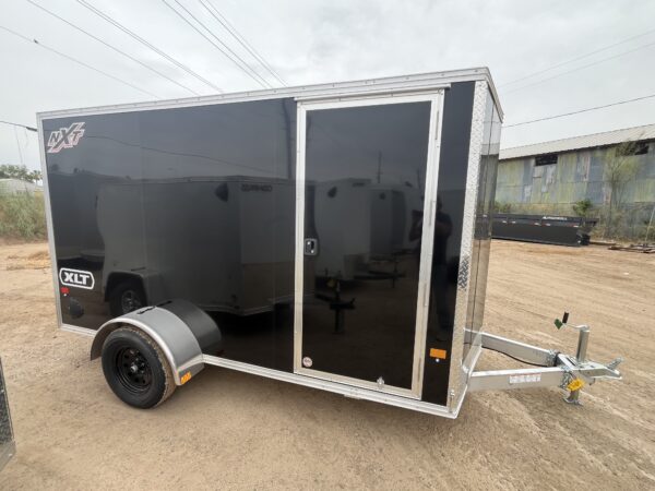 12x6 All Aluminum NXT Enclosed, 3K GVWR, Side Door, Ramp Door