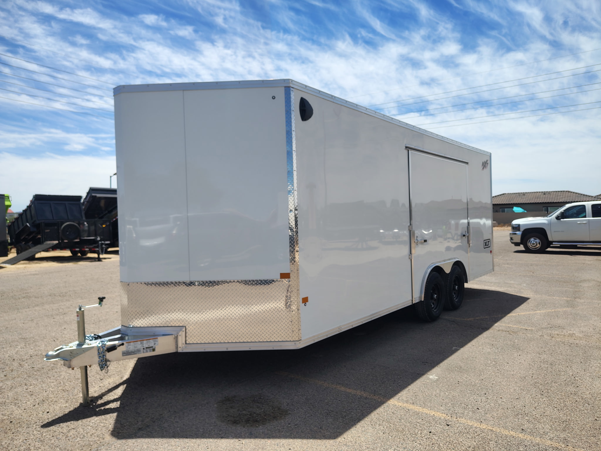 20x8.5 All Aluminum XLT-P Car Hauler, 10K GVWR, Ramp Door, Elite Escape Door - Image 4