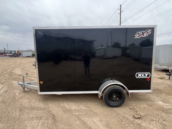12x6 All Aluminum NXT Enclosed, 3K GVWR, Side Door, Ramp Door