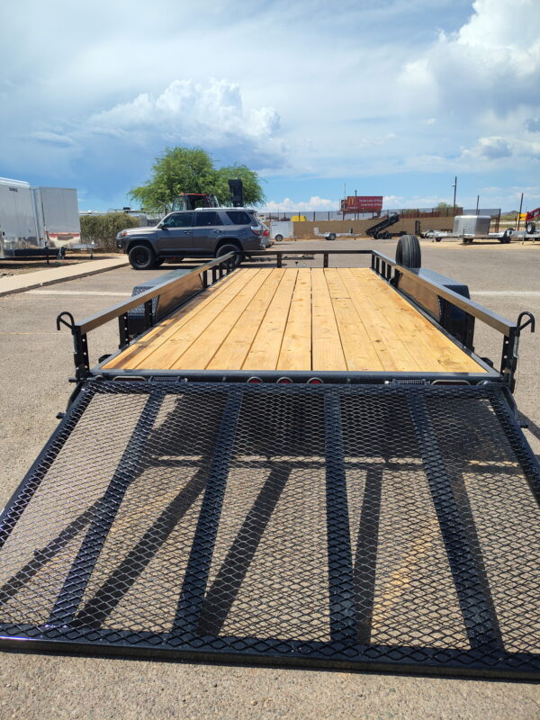 20x83 Tandem Axle, 7K GVWR, Channel Utility