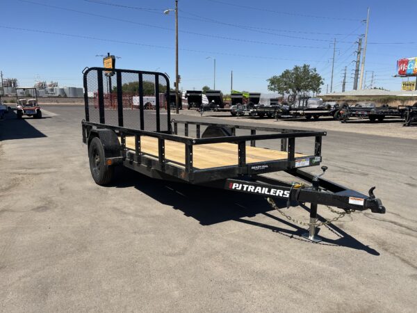 12x72 Single Axle, 3K GVWR, Channel Utility