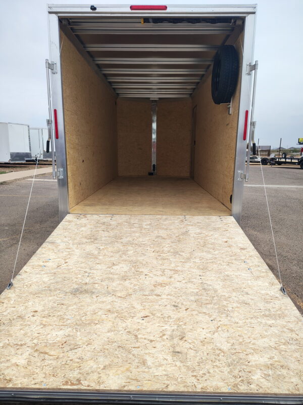 16x7 All Aluminum XLT-P Enclosed, 7K GVWR, Limited Edition, Ramp Door