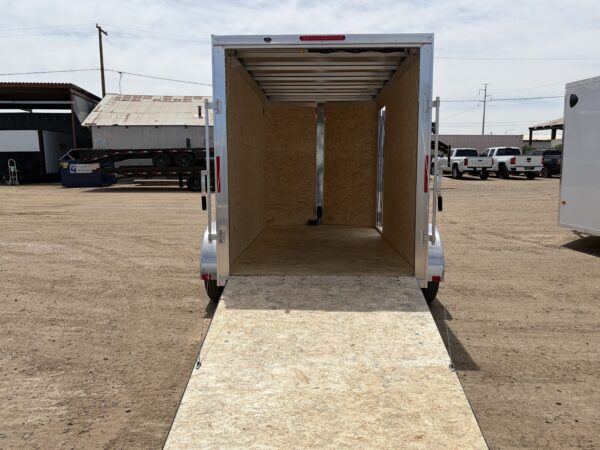 12x6 All Aluminum XLT-P Enclosed, 7K GVWR, 72" Side Door, Ramp Door