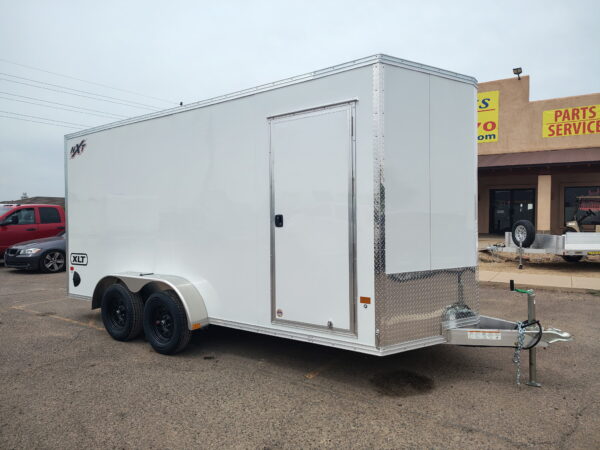 16x7 All Aluminum XLT-P Enclosed, 7K GVWR, Limited Edition, Ramp Door