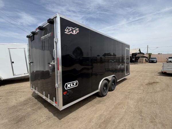 20x8.5 All Aluminum XLT-P Car Hauler, 10K GVWR, Side Door, Ramp Door