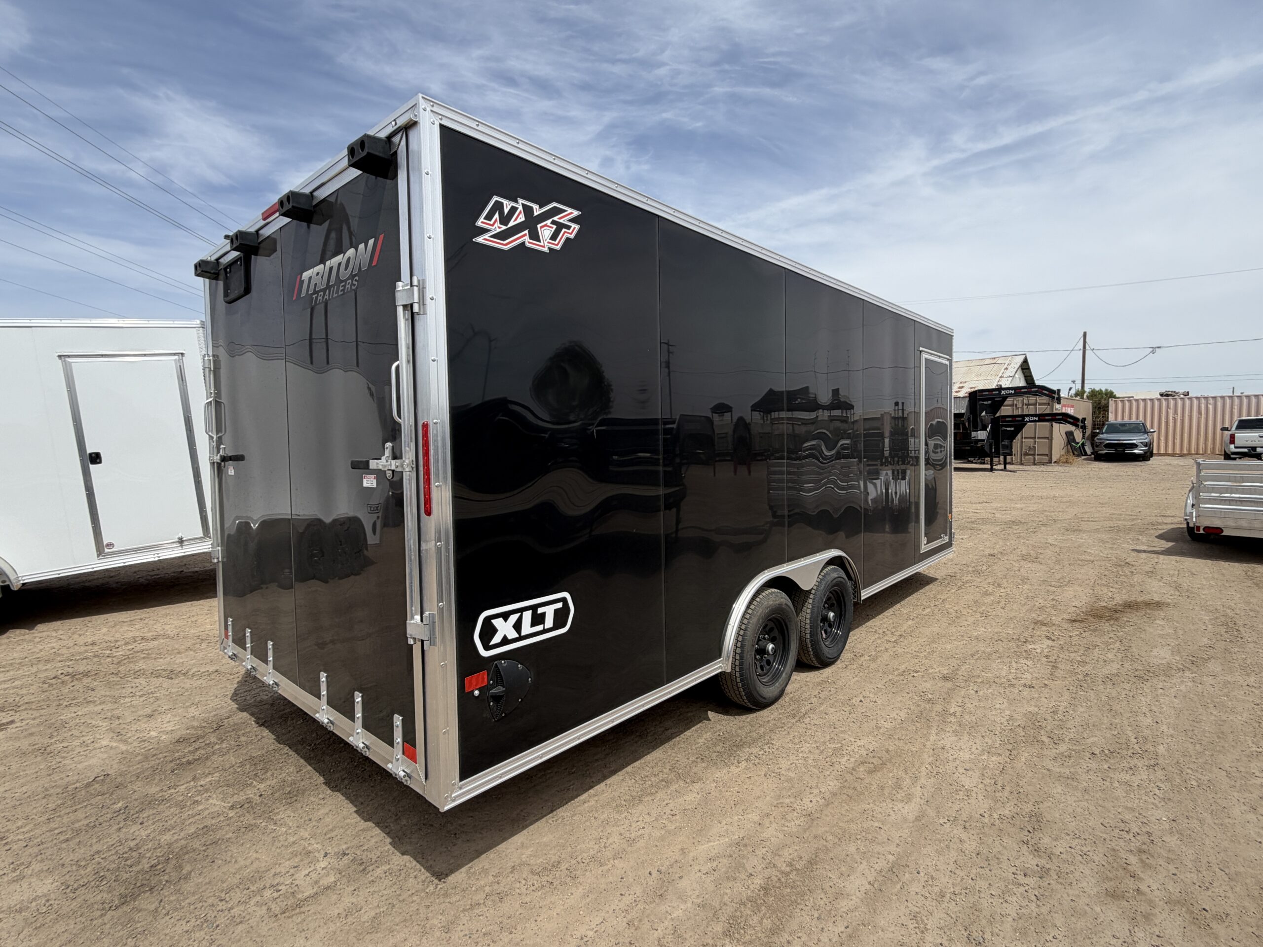 20x8.5 All Aluminum XLT-P Car Hauler, 10K GVWR, Side Door, Ramp Door - Image 7