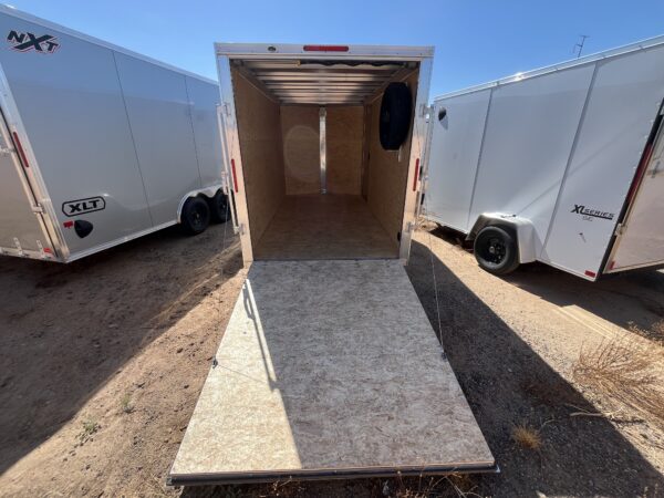12x6 All Aluminum NXT Enclosed, 3K GVWR, Side Door, Ramp Door